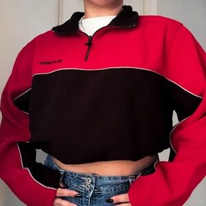 NWT vintage Y2K old navy fleece quarter zip 🎸⋆⭒˚｡⋆